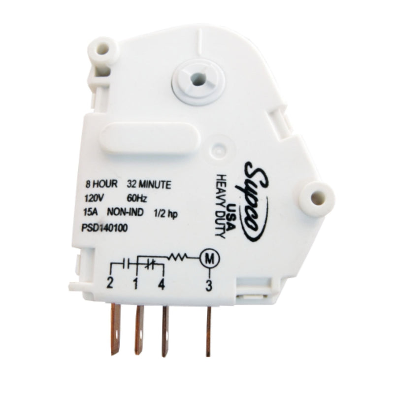 ERP Replacement 8Hr 32Min Defrost Timer       12 Per Box SPD1401AM (SPD1401AM)