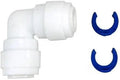 Conector de codo para línea de agua de refrigerador universal SPFE38 3/8 de pulgada ERSPFE38