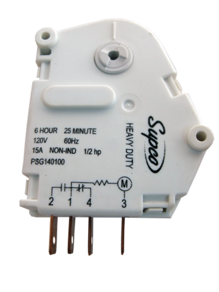 Refrigerator Defrost Timer 6Hr 25Min 208-240V 50Hz For: Universal SPG140121 ERSPG140121