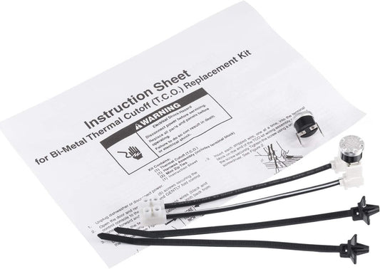Dishwasher Thermal Fuse Link For: Whirlpool Kenmore 1549751 W10258275 661663 W10136048 W10258275VP W10344801 AP4423189 PS2360984 DW8275