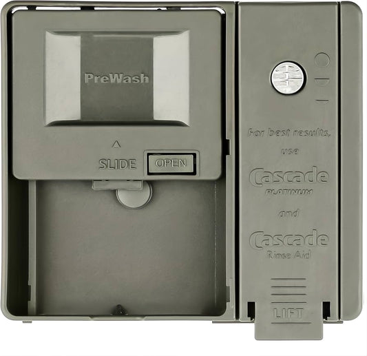 Whirlpool dishwasher detergent dispenser W10861000
