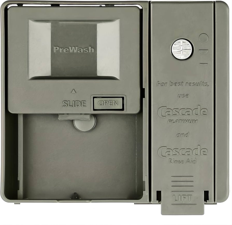 Whirlpool dishwasher detergent dispenser W10861000