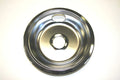 GE WB31X5011 8-Inch Chrome Drip Bowl for Electric Range - OEM Burner Pan