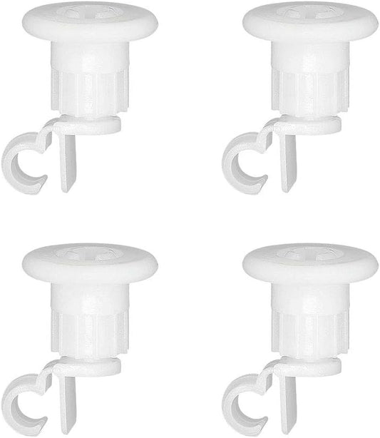 Dishwasher Rack Roller Kit 4-Pack For: GE, Hotpoint, RCA WD12X10327 AP4980629 1811003 AH3486910 EA3486910 PS3486910 WD12X0330 WD12X0356 WD12X0357 WD12X0383 WD12X0385 WD12X183 WD12X330 WD12X356 WD12X357 WD12X383 WD12X385