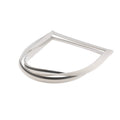 Genuine OEM Whirlpool W10460612 Door Gasket White Alternate View