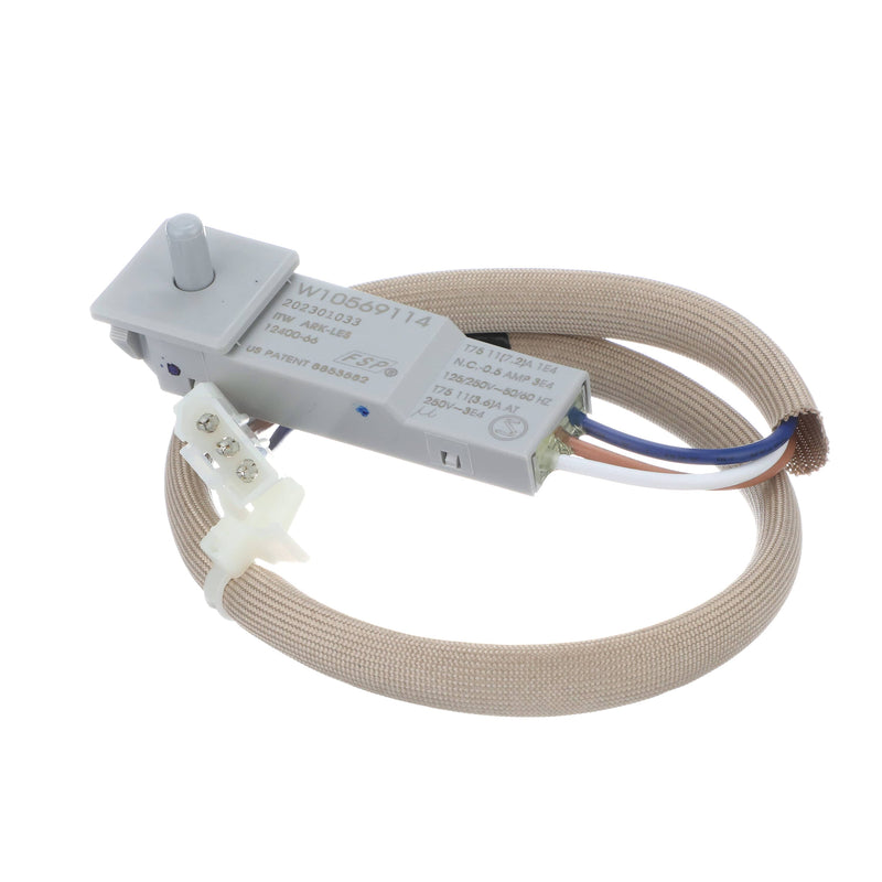 Whirlpool Door Switch W11427601 Front View