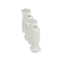 Genuine OEM Whirlpool W11444912 Leveling Feet 4 Pack Alternate View