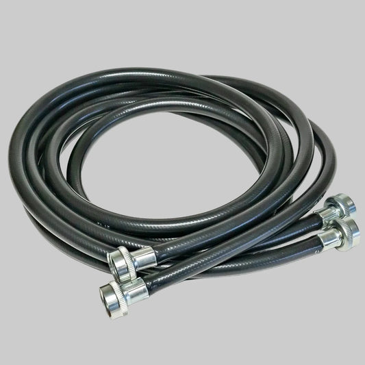 Washing Machine Inlet Hose 3/8 in x 5 ft Female-to-Female 2-Pack For: Compatible Washing Machines 3805FFB2 ER3805FFB2