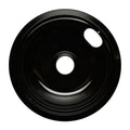 Frigidaire A316222301 Porcelain Drip Pan - Side View - Genuine OEM Part