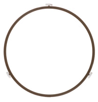 GE Microwave Turntable Ring Assembly WB06X45707 Front View