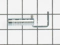 GE WD1X1316 Dishwasher Door Latch Armature and Link - Front View - Genuine OEM Part