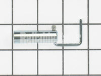 GE WD1X1316 Dishwasher Door Latch Armature and Link - Front View - Genuine OEM Part