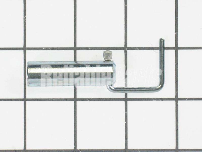 GE WD1X1316 Dishwasher Door Latch Armature and Link - Front View - Genuine OEM Part