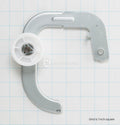GE WE49X28031 Dryer Idler Bracket and Bearing Assembly - Back View - Genuine OEM Part
