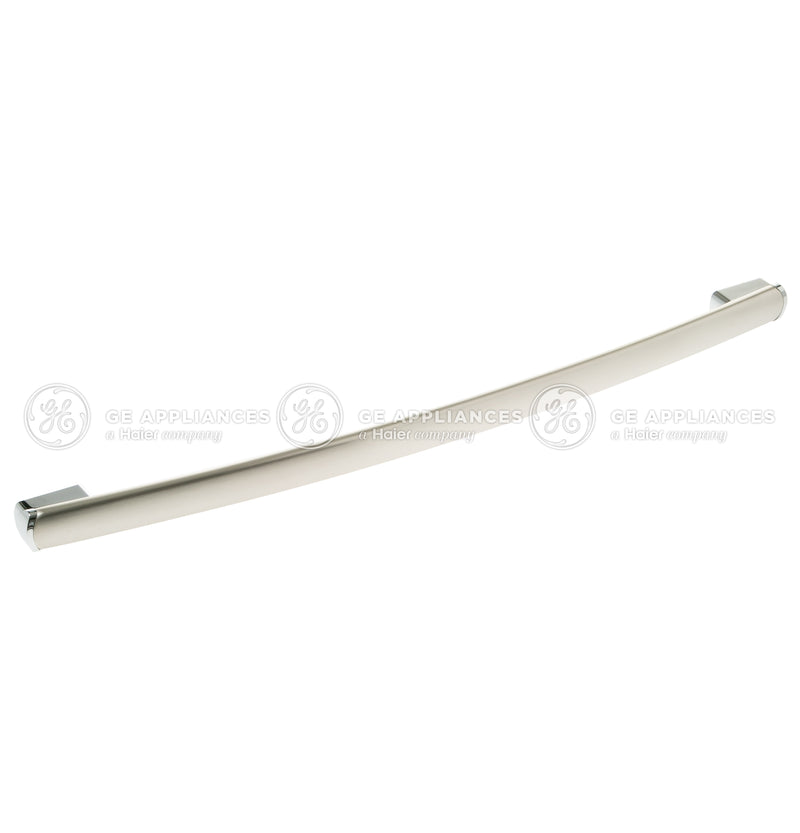 GE WB15X26624 Range Oven Handle and End Cap Assembly - Front View - Genuine OEM Part