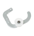 GE WE49X28031 Dryer Idler Bracket and Bearing Assembly - Top View - Genuine OEM Part