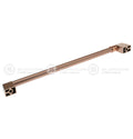 Range Brushed Copper Handle WB15X33782 GE Appliances Replacement Part Side View