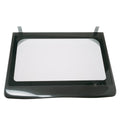 GE Washer Lid Glass Frame Assembly Diamond Gray WH10X40098 Front View