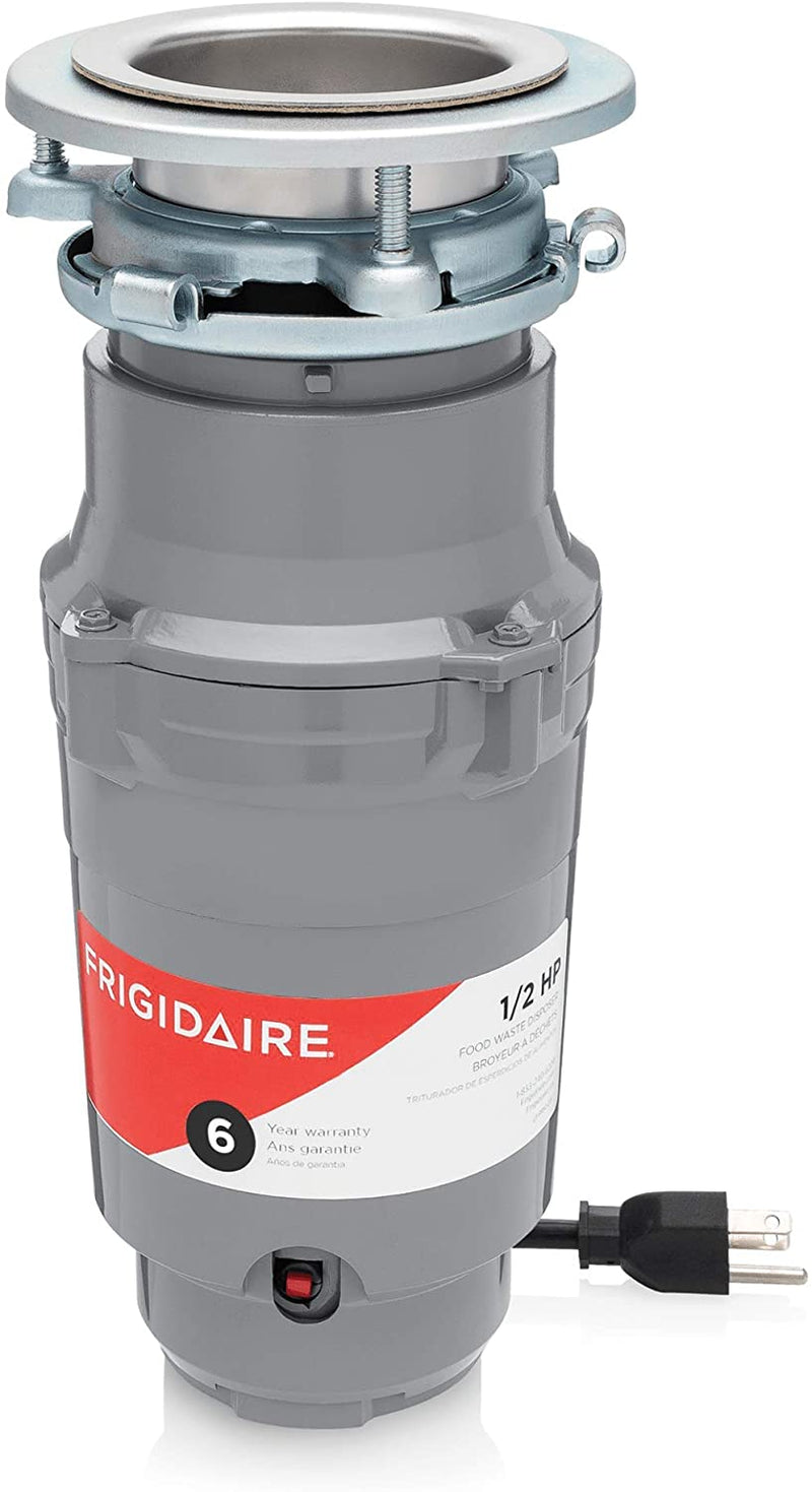 Frigidaire FF05DISPC1 1/2 HP Corded Garbage Disposal - Front View - Genuine OEM
