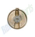 GE WB03T10337 Range Oven Control Knob Assembly - Top View - Genuine OEM Part