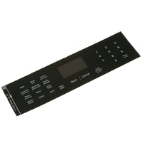 GE Range Control Overlay WB07X47344 Front View