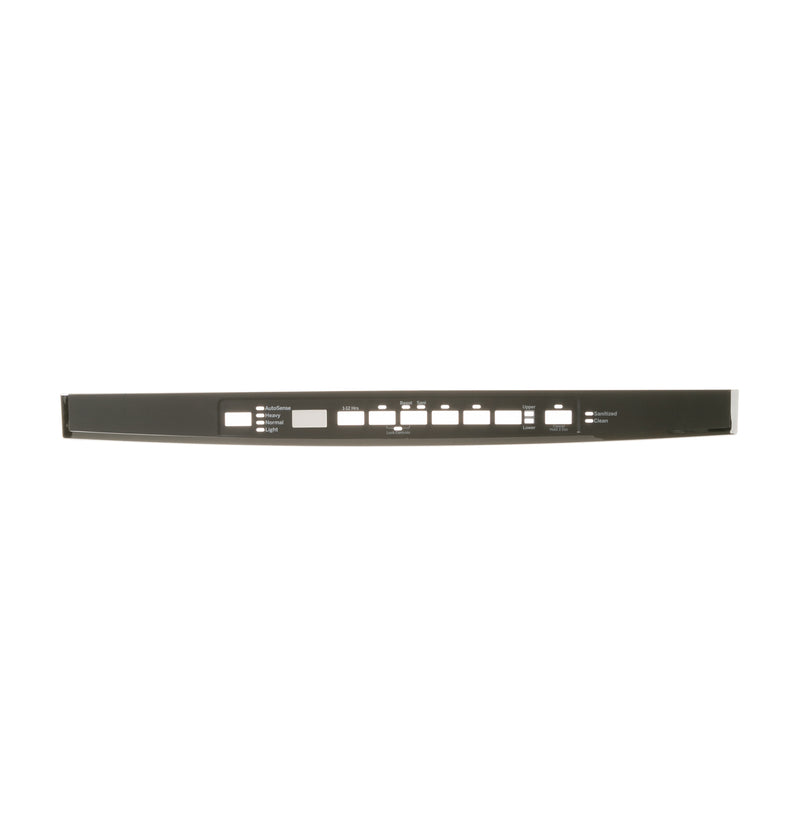 GE WD34X21699 Dishwasher Console Cover Graphics Assembly - Front View - Genuine OEM Part