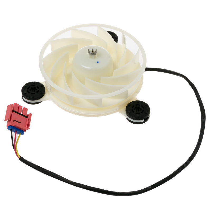 GE Refrigerator Evaporator Fan Motor WR60X43391 Front View