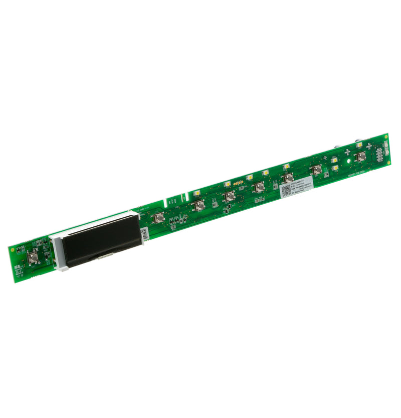 GE Dishwasher Configured UI Board WD21X31901 Front View