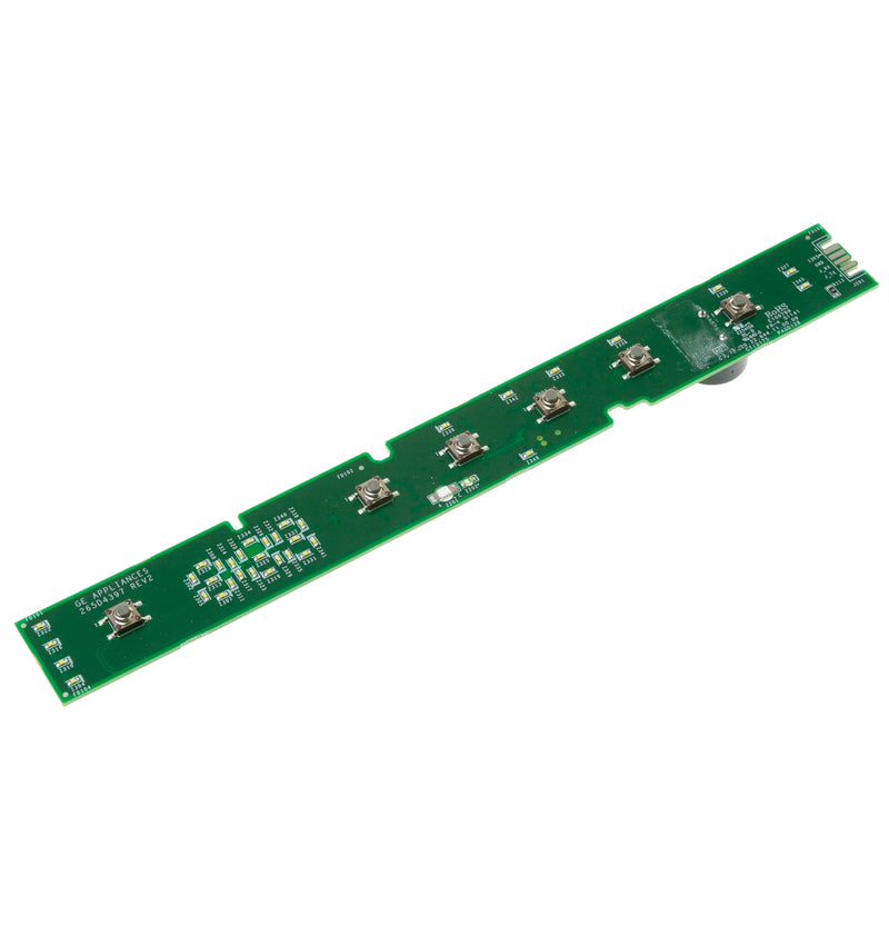 GE Dishwasher User Interface Control Board WD21X33545 Front View