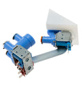 WR57X36626 GE Refrigerator Triple Water Valve Fits Hotpoint Profile Cafe Back View