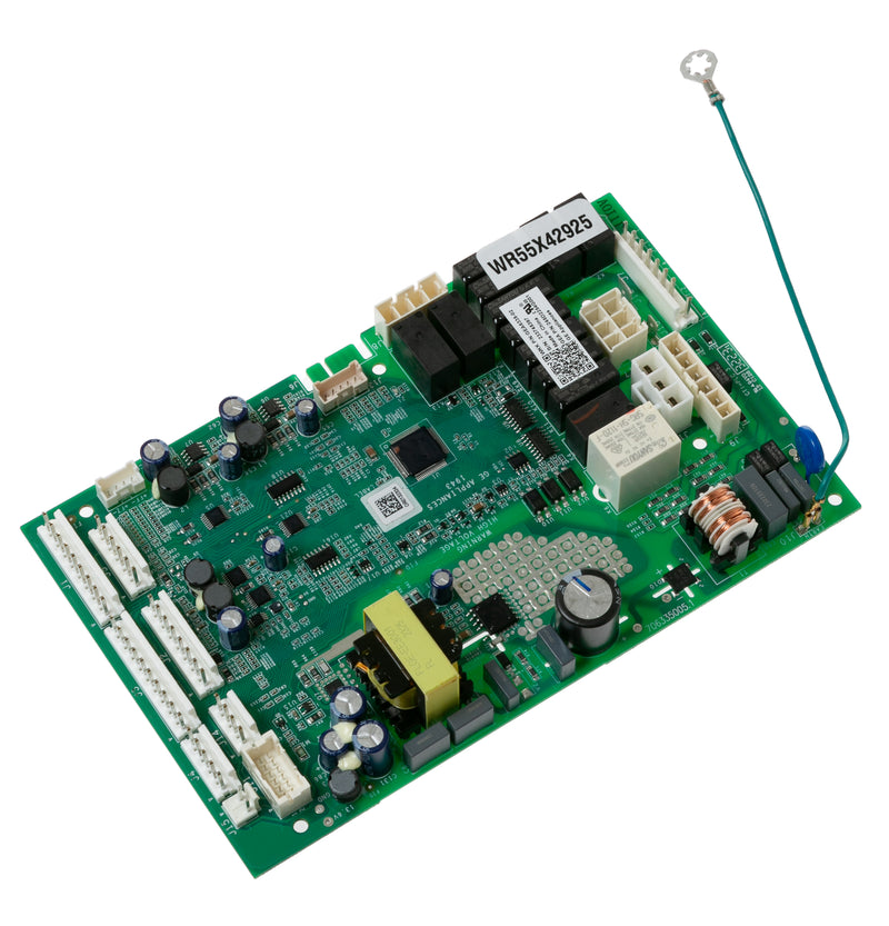 GE Refrigerator Mainboard Assembly WR55X42925 Front View