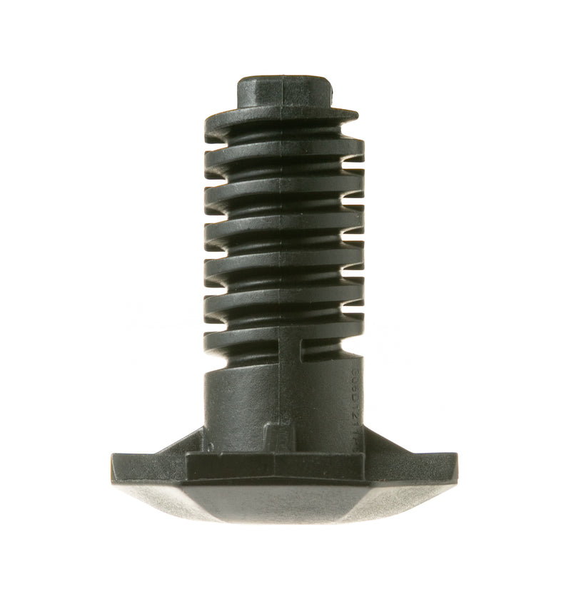GE WE01X29697 Dryer Leveling Leg - Front View - Genuine OEM Adjustable Foot