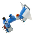 Refrigerator Triple Water Valve WR57X36626 GE Appliances Replacement Part Side View