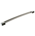 Range Door Handle Stainless WB15X47291 GE Appliances Replacement Part Side View