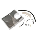 GE Refrigerator Drain Pan and Evaporator Cover WR17X48086 Front View