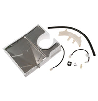GE Refrigerator Drain Pan and Evaporator Cover WR17X48086 Front View
