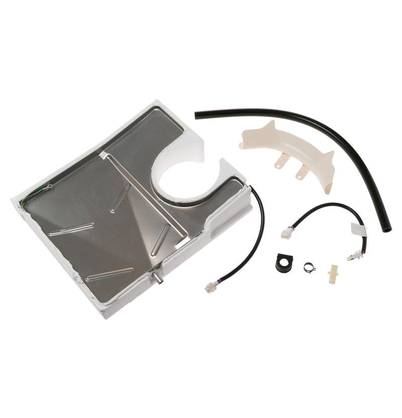 GE Refrigerator Drain Pan and Evaporator Cover WR17X48086 Front View