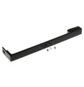 GE Black Refrigerator Door Handle WR12X48507 Front View