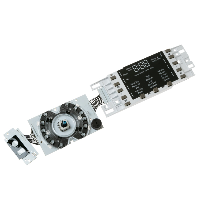 GE Front Load Dryer User Interface Board WE22X37338 Front View