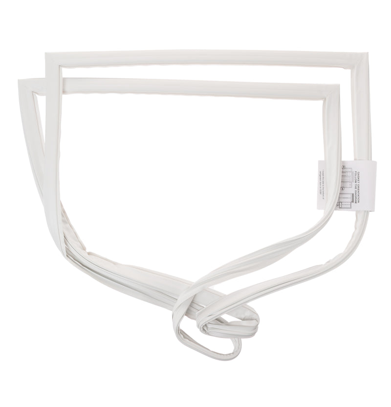 GE Gasket and Label Assembly Side by Side WR14X43131 Front View