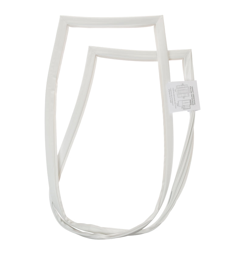 GE Gasket and Label Assembly Side by Side WR14X43128 Front View