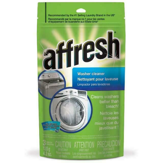 Affresh W10135699 Whirlpool Tablets Washing Machine Cleaner, 3 Count