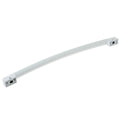 Refrigerator Freezer Drawer Handle White WR12X43490 GE Appliances Replacement Part Side View