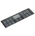 Range Control Overlay WB07X47353 GE Appliances Replacement Part Side View