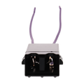 Range Burner Receptacle For: GE Hotpoint Kenmore WB17X5113 AP2021559 2569 AH232646 EA232646 PS232646 WB02X7618 WB17X5094 WB2X7618 ERWB17X5113