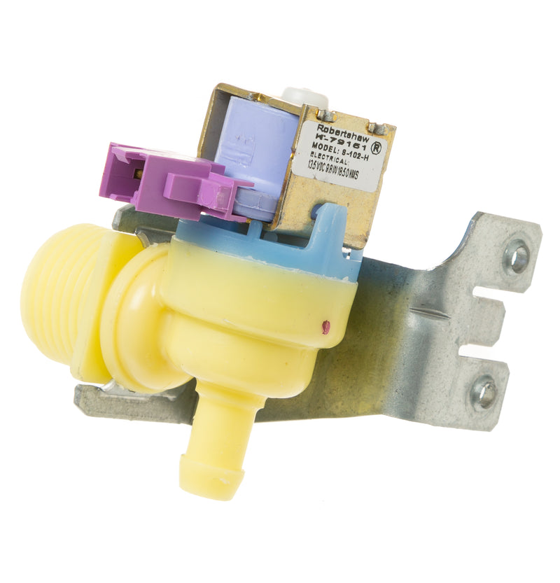 GE WD15X26078 Dishwasher Water Inlet Valve Assembly - Front View - Genuine OEM Part