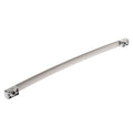 Refrigerator Door Handle Stainless Steel WR12X48088 GE Appliances Replacement Part Side View