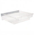 Refrigerator Snack Pan Assembly WR71X38331 GE Appliances Replacement Part Side View