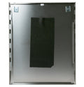 Dishwasher Stainless Outer Door Panel WD27X33662 GE Appliances Replacement Part Side View