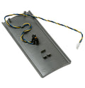 Refrigerator Dispenser Paddle Assembly WR17X45126 GE Appliances Replacement Part Side View